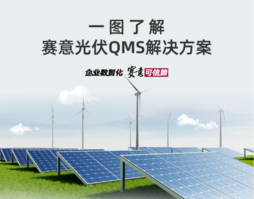 解決方案｜一圖了解賽意光伏QMS解決方案